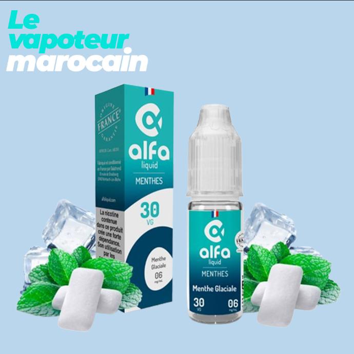 MENTHE GLACIALE 10ML - ALFALIQUID