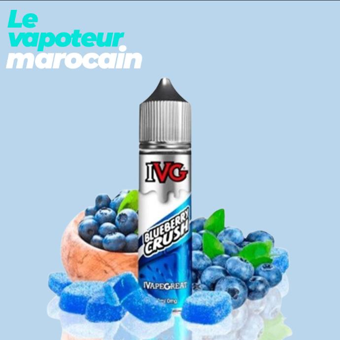 [LIQ/IVG-MBC-50ML] MENTHOL BLUEBERRY CRUSH 50ML 0MG - IVG