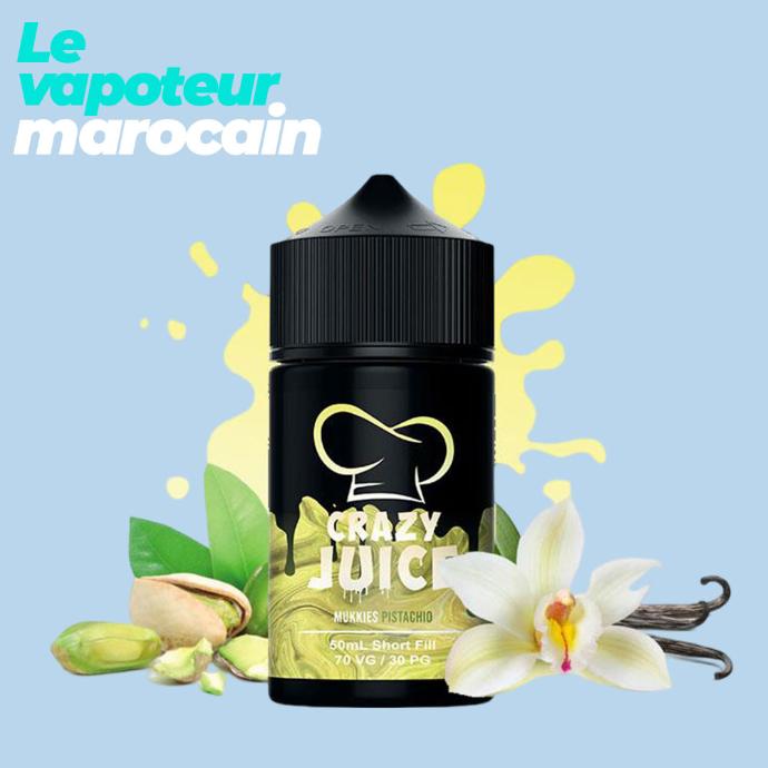 [LIQ/CRJ-MUP-50ML] MUKKIES PISTACHIO 50ML 0MG - CRAZY JUICE 70VG