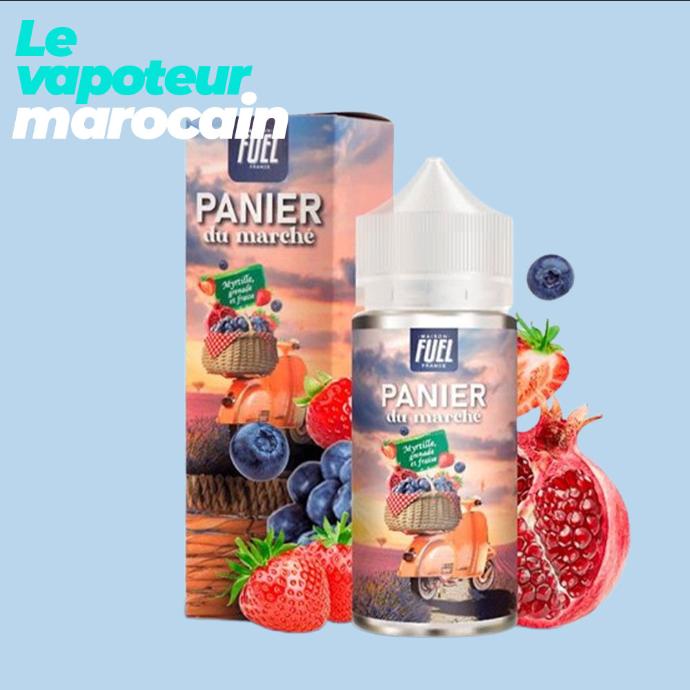 MYRTILLE GRENADE FRAISE 100ML- PANIER DU MARCHÉ