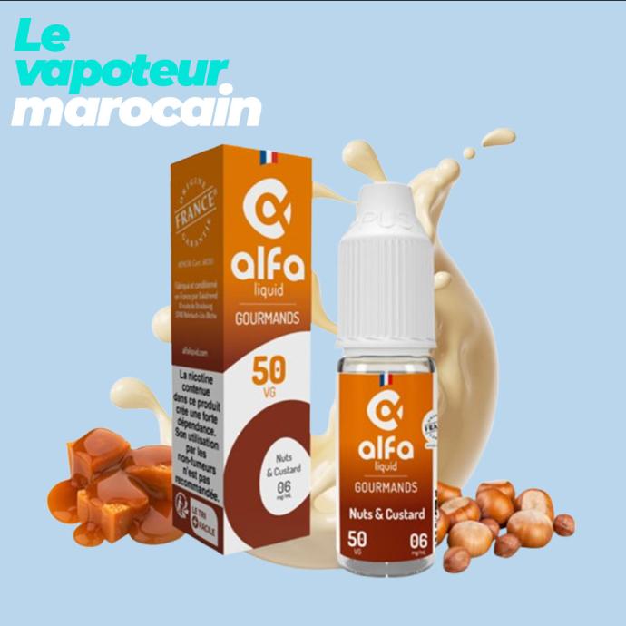 NUTS & CUSTARD 10ML - ALFALIQUID