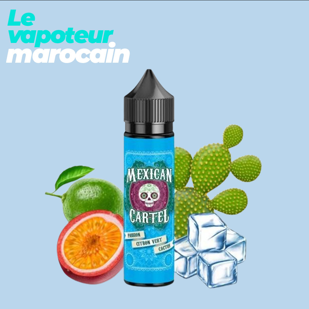 [LIQ/MEX-PCC-50ML] PASSION CITRON VERT CACTUS 50ML 0MG - MEXICAN CARTEL
