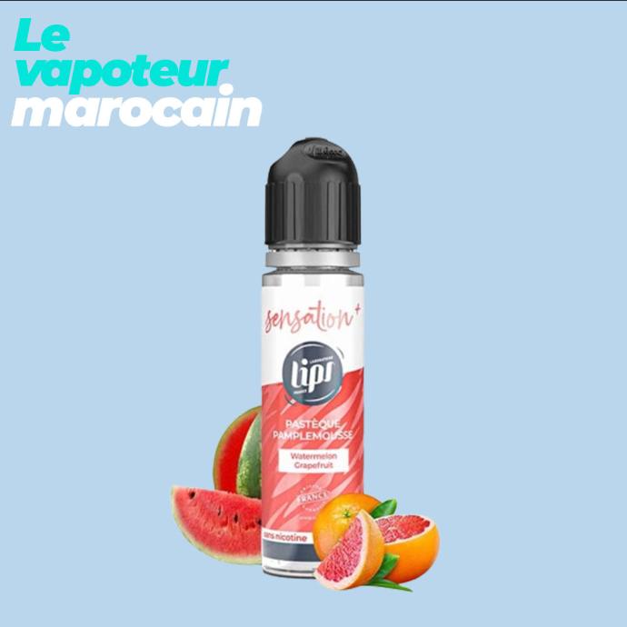 [LIQ/LIP-PAP-50ML] PASTEQUE PAMPLEMOUSSE 50ML 0MG - LIPS SENSATION+