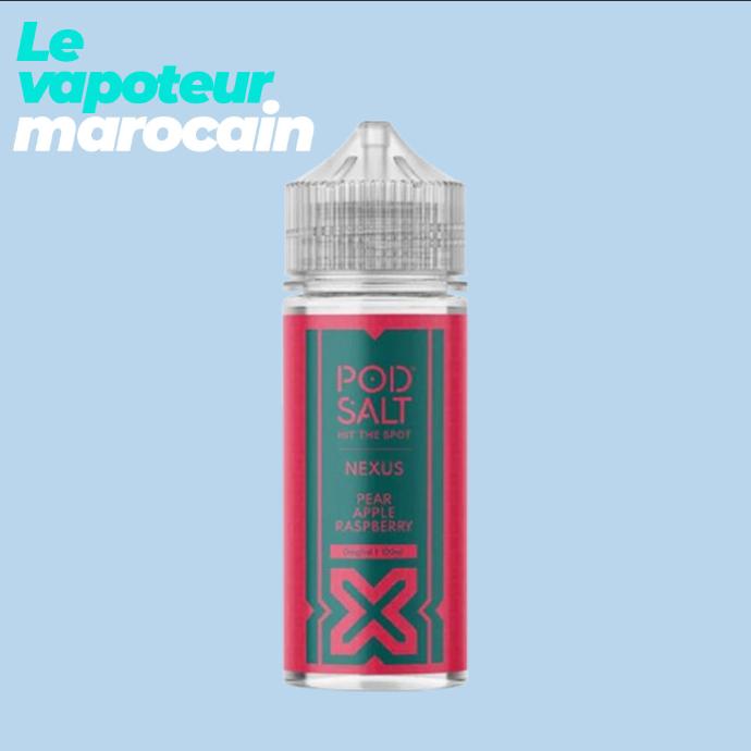 [LIQ/PSN-PAR-100ML] PEAR APPLE RASPBERRY 100ML 0MG - POD SALT NEXUS