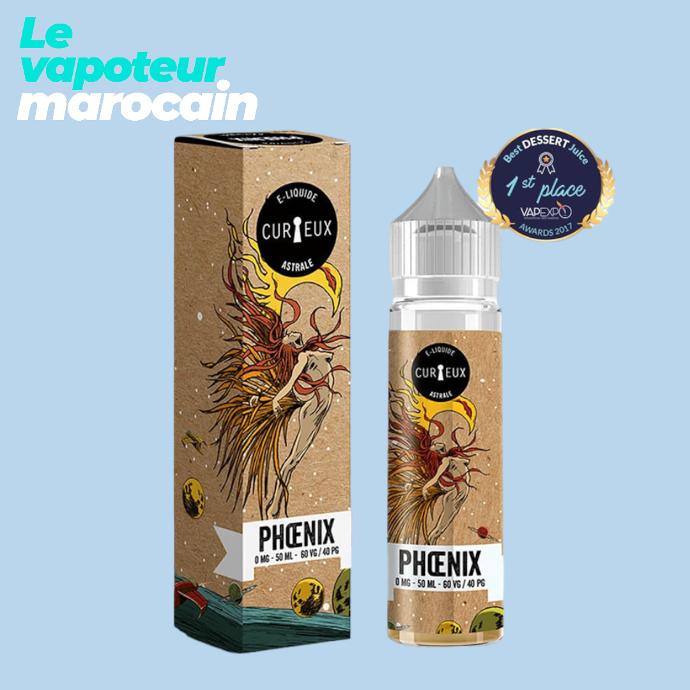[LIQ/CUR-PHO-50ML] PHOENIX 50ML 0MG - CURIEUX - ÉDITION ASTRALE