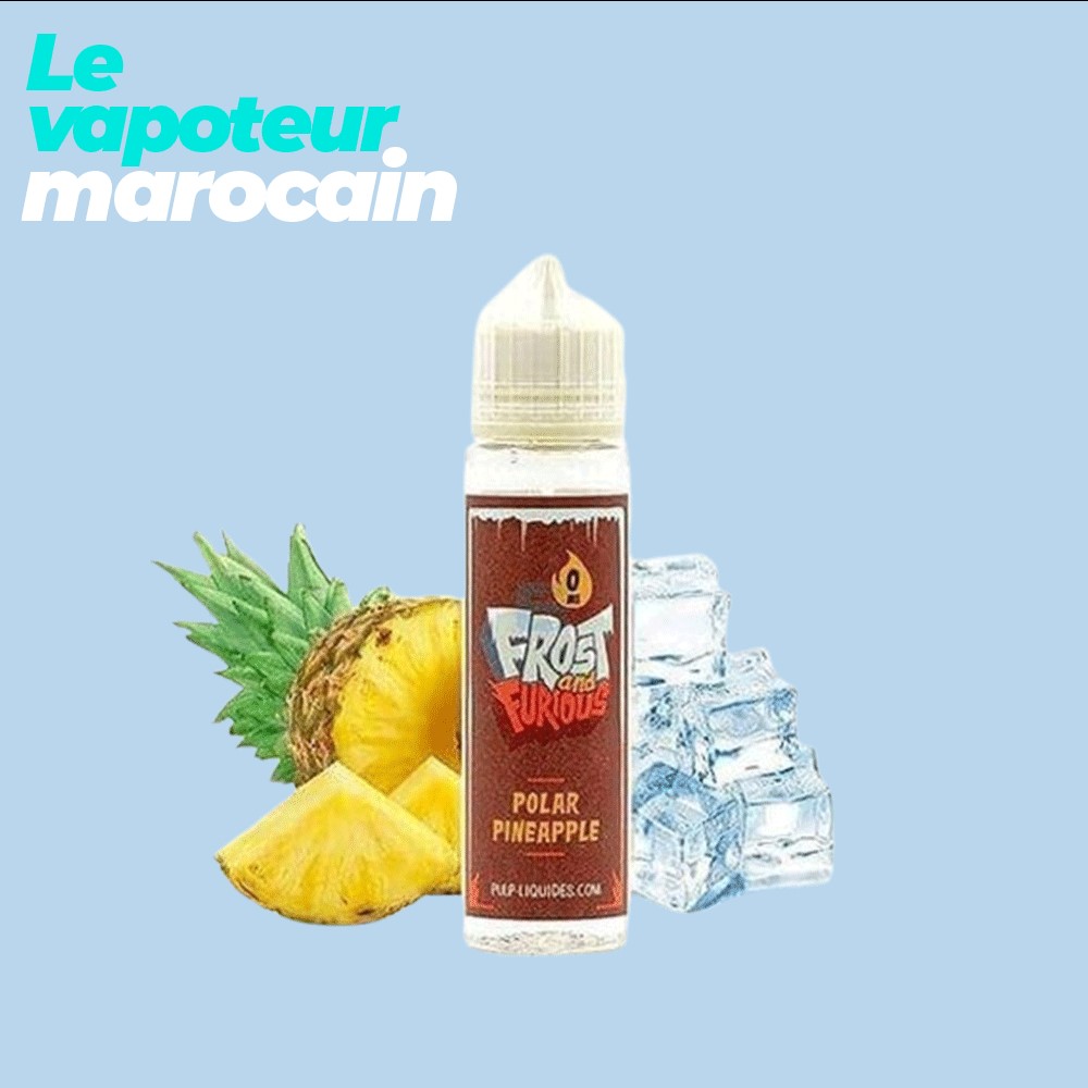 [LIQ/FAF-POP-50ML] POLAR PINEAPPLE 50ML 0MG - PULP FROST AND FURIOUS