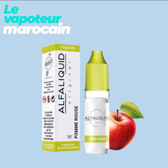 POMME ROUGE 10ML - ALFALIQUID