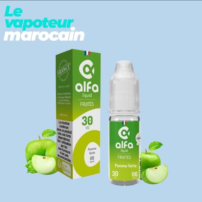 POMME VERTE 10ML - ALFALIQUID