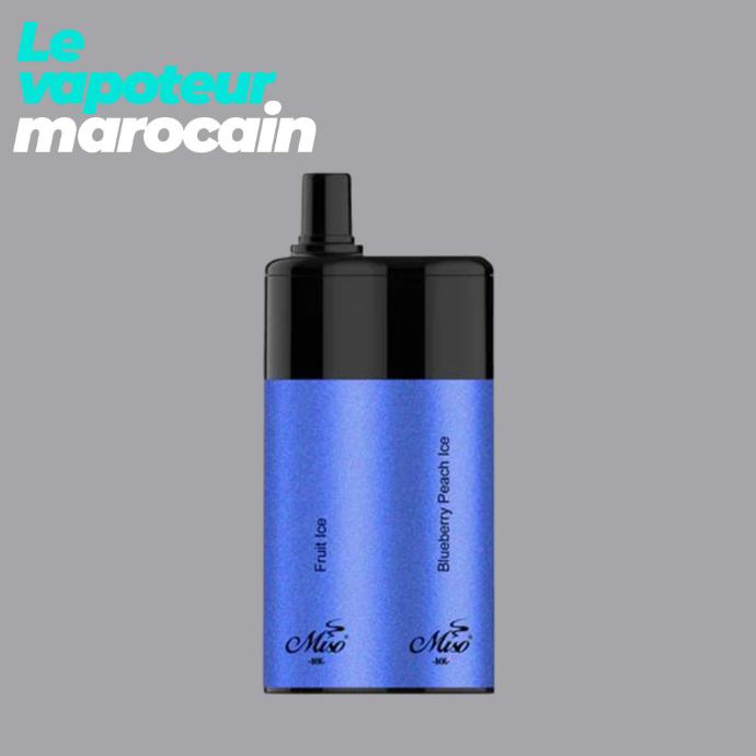 [PUF/MIS-FIBP-7000-5%] PUFF FRUIT ICE / BLUEBERRY PEACH ICE MK - 7000 BOUFFÉES 5% - MISO