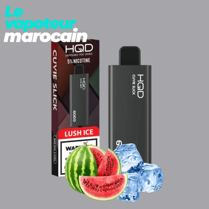 [PUF/HQD-LUI-6000-5%] PUFF LUSH ICE  - 6000 BOUFFÉES 5% - HQD