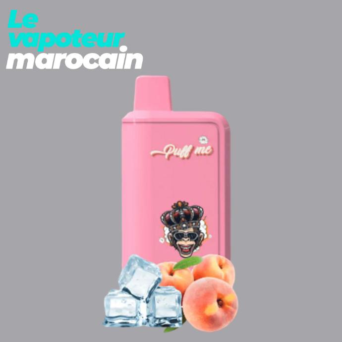[PUF/PUM-PEI-6000-5%] PUFF PEACH ICE - 6000 BOUFFÉES 5% - PUFF ME