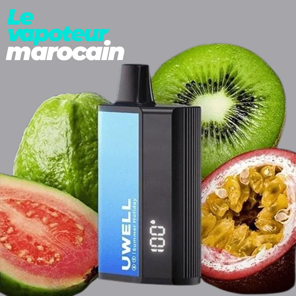 [PUF/UWE-SUH-8000-5%] PUFF SUMMER HOLIDAY DL8000 - 8000 BOUFFÉES 5% - UWELL