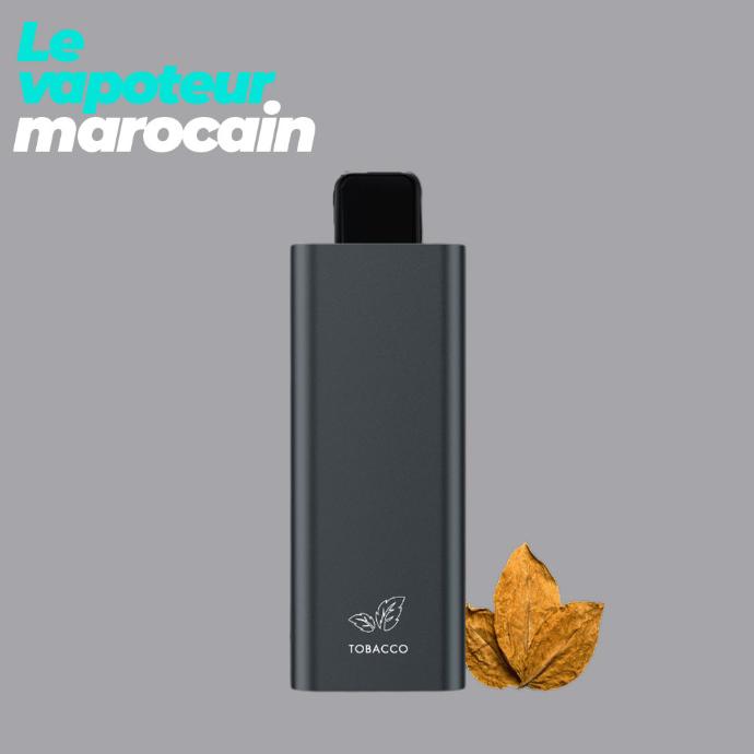 [PUF/HQD-TOB-8000-5%] PUFF TOBACCO - 8000 BOUFFÉES 5% - HQD