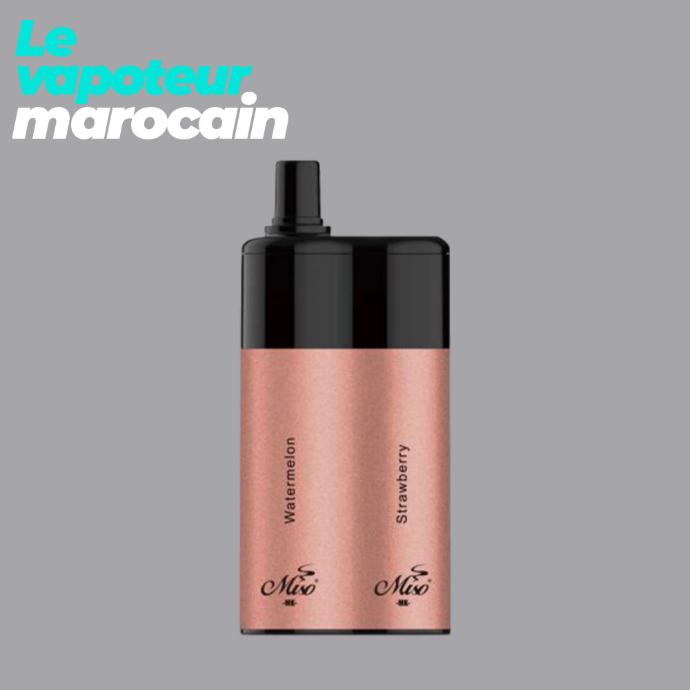 [PUF/MIS-WAS-10000-5%] PUFF WATERMELON / STRAWBERRY MK - 10 000 BOUFFÉES 5% - MISO