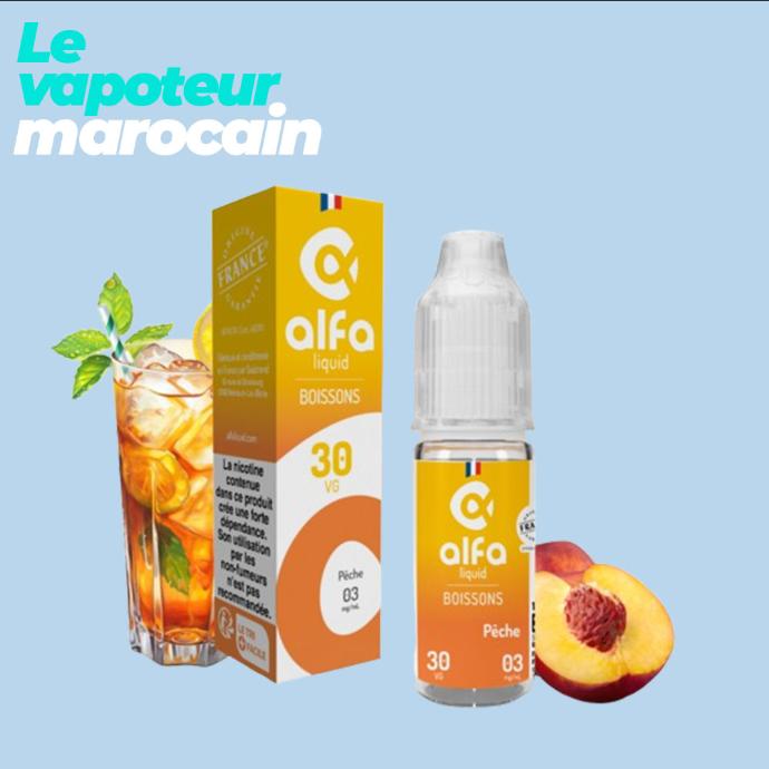 PÊCHE 10ML - ALFALIQUID