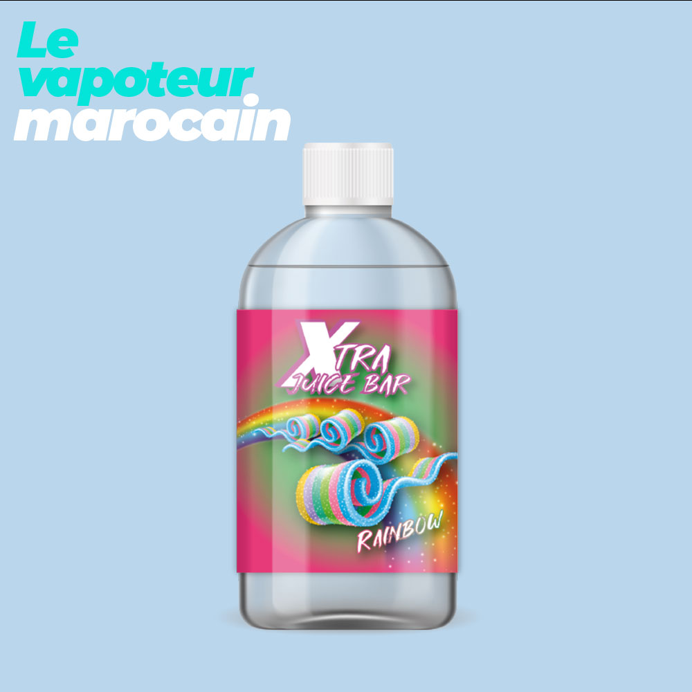[LIQ/XJB-44-1L] RAINBOW 1L 0MG - XTRA JUICE BAR