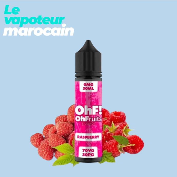RASPBERRY 70VG 50ML 0MG - OHF OHFRUITS