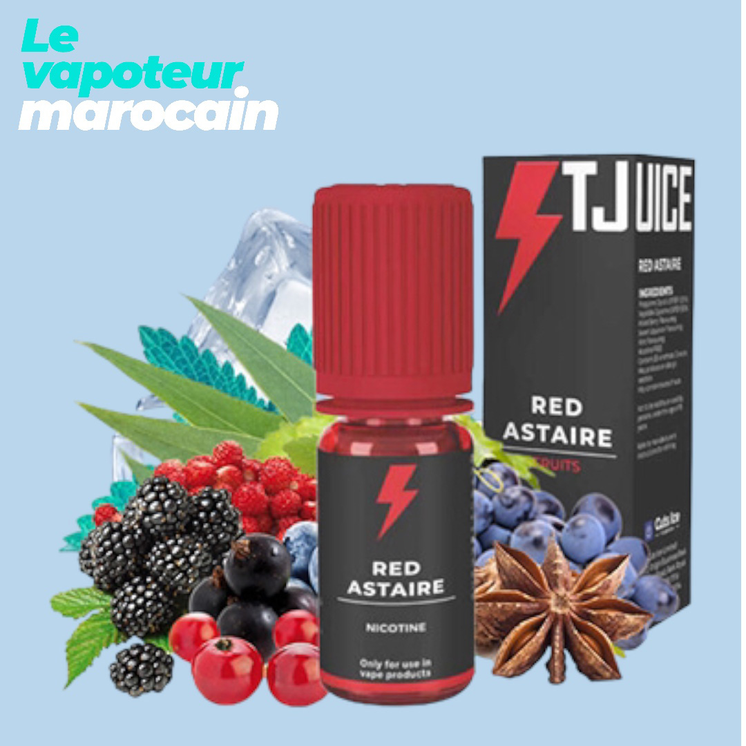 RED ASTAIRE 10ML NIC SALT - TJUICE