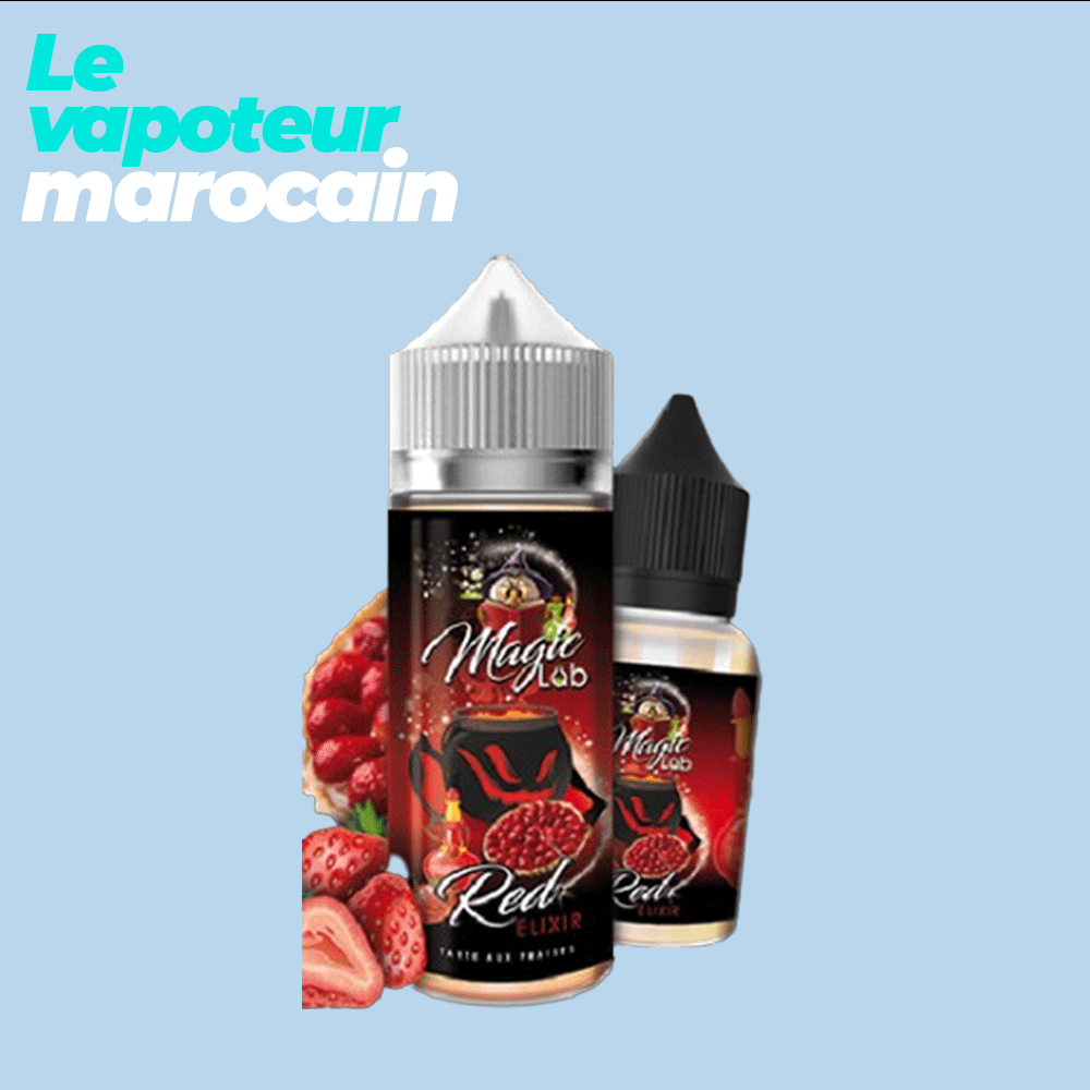 [LIQ/MAL-REE-50ML] RED ELIXIR 50ML 0MG - MAGIC LAB