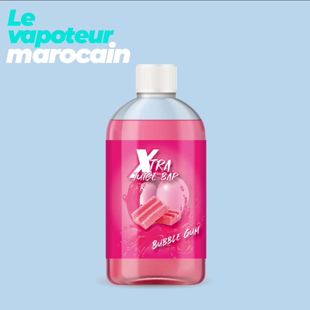 [LIQ/XJB-26-1L] BUBBLE GUM 1L 0MG - XTRA JUICE BAR