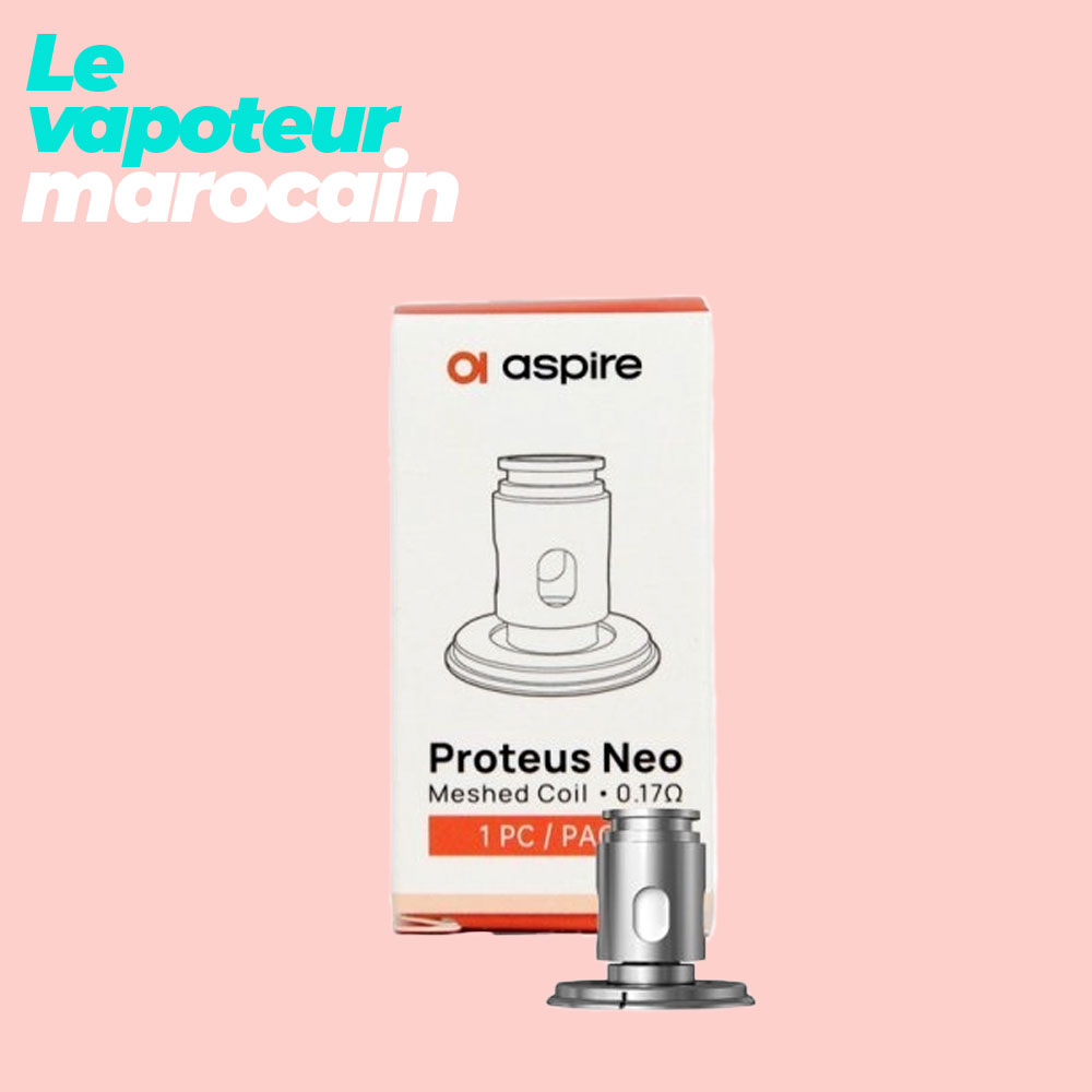 [RES/ASP-PRN-0.17] RESISTANCE PROTEUS NEO E-HOOKA - ASPIRE