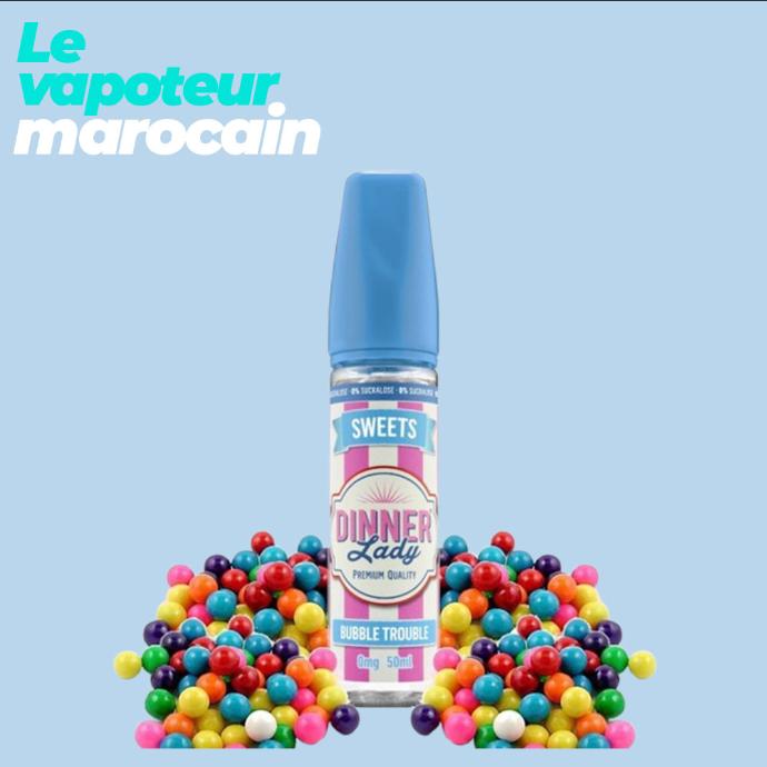 [LIQ/DIL-BUT-50ML] BUBBLE TROUBLE 50ML 0MG - DINNER LADY