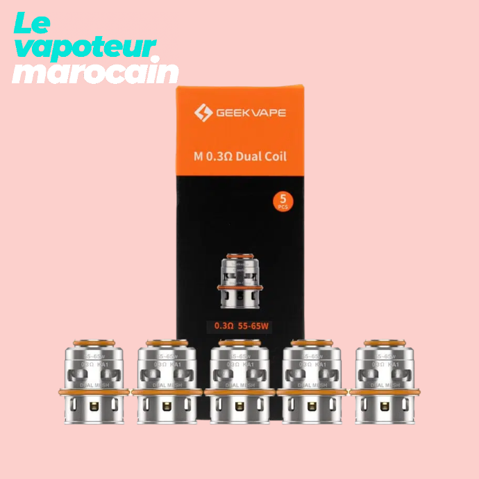 RESISTANCES M SERIES (5 PCS) - GEEKVAPE