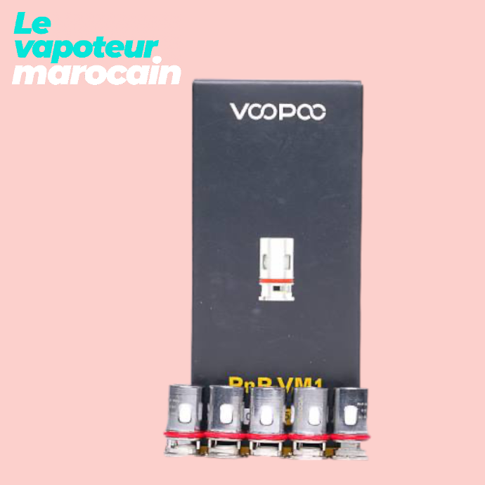 RESISTANCES PnP VM (5 pièces) - VOOPOO