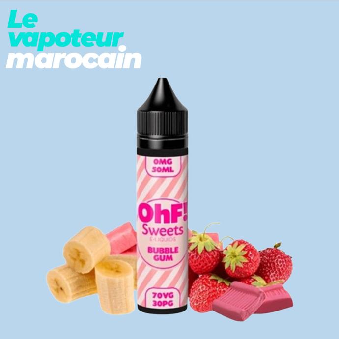 BUBBLEGUM 70VG 50ML 0MG - OHF SWEETS