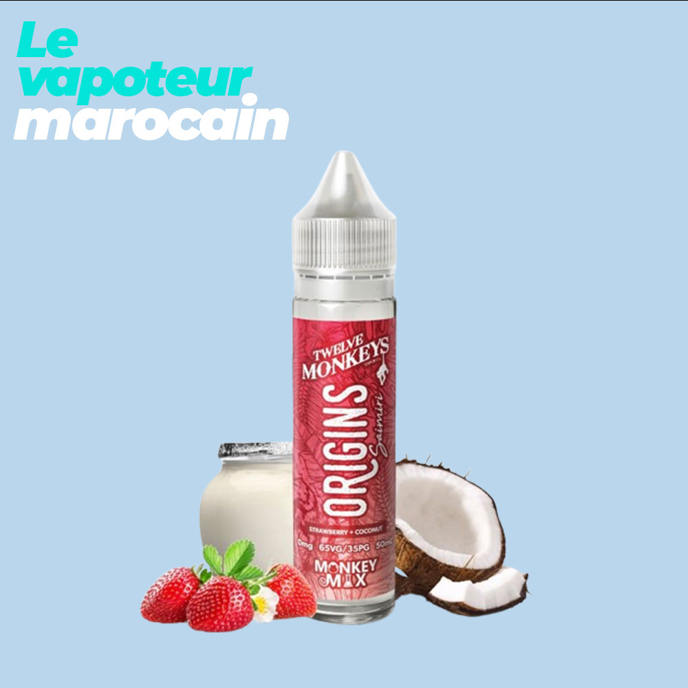[LIQ/TMO-SAI-50ML] SAIMIRI 50ML 0MG - TWELVE MONKEYS ORIGINS