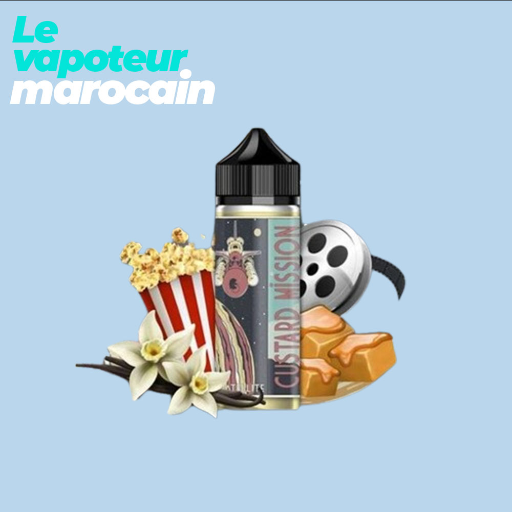 [LIQ/CUS-SAE-50ML] SATELLITE 50ML 0MG - CUSTARD MISSION