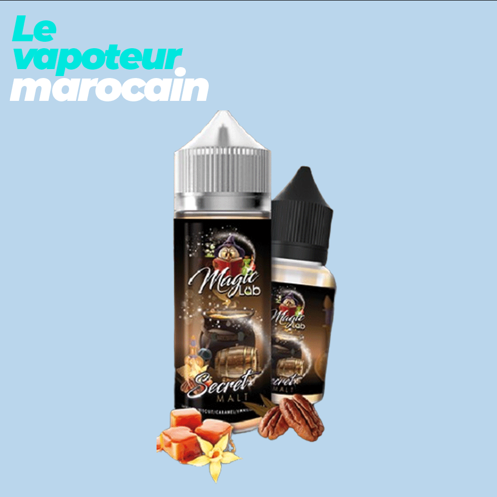 [LIQ/MAL-SEM-50ML] SECRET MALT 50ML 0MG - MAGIC LAB