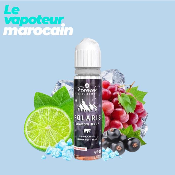 [LIQ/LFL-SHD-50ML] SHADOW DROP 50ML 0MG - POLARIS BY LE FRENCH LIQUIDE
