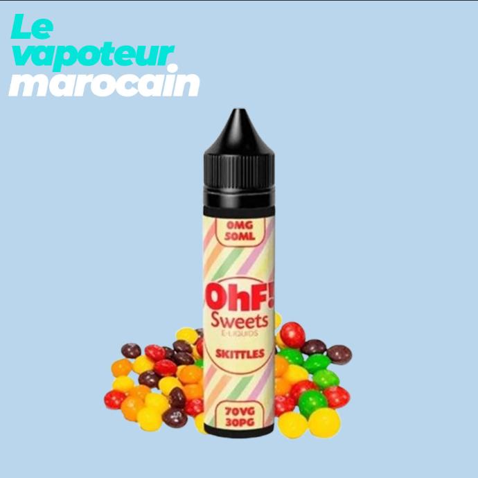 SKITTLES 70VG 50ML 0MG - OHF SWEETS