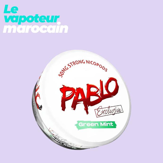 SNUS EXCLUSIVE GREEN MINT - PABLO