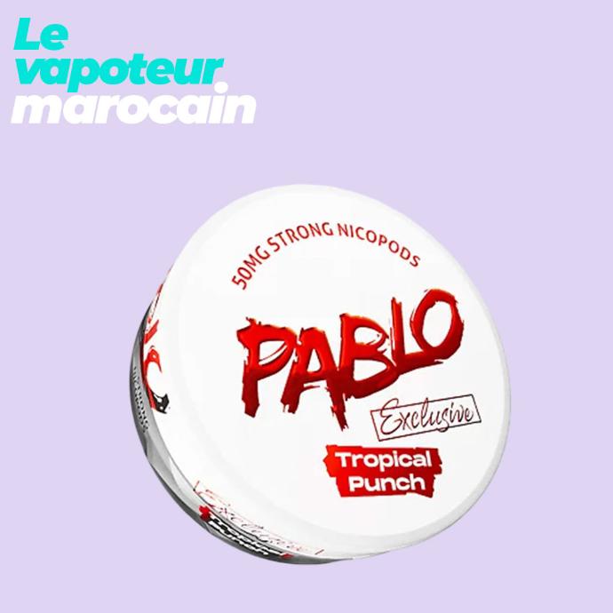SNUS EXCLUSIVE TROPICAL PUNCH - PABLO