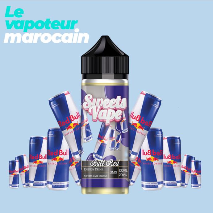 [LIQ/SWV-BUR-100ML] BULL RED 100ML - SWEETS VAPE