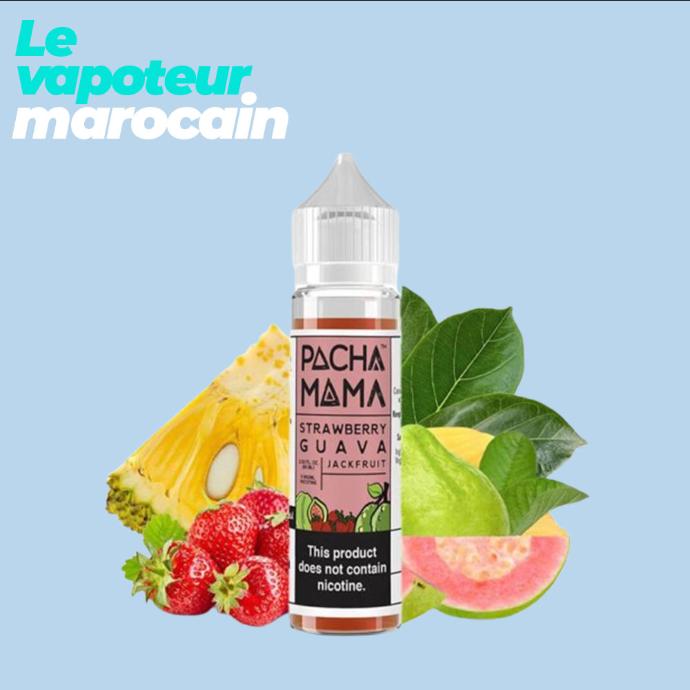 [LIQ/PAC-SGJ-50ML] STRAWBERRY GUAVA JACKFRUIT 50ML 0MG - PACHAMAMA