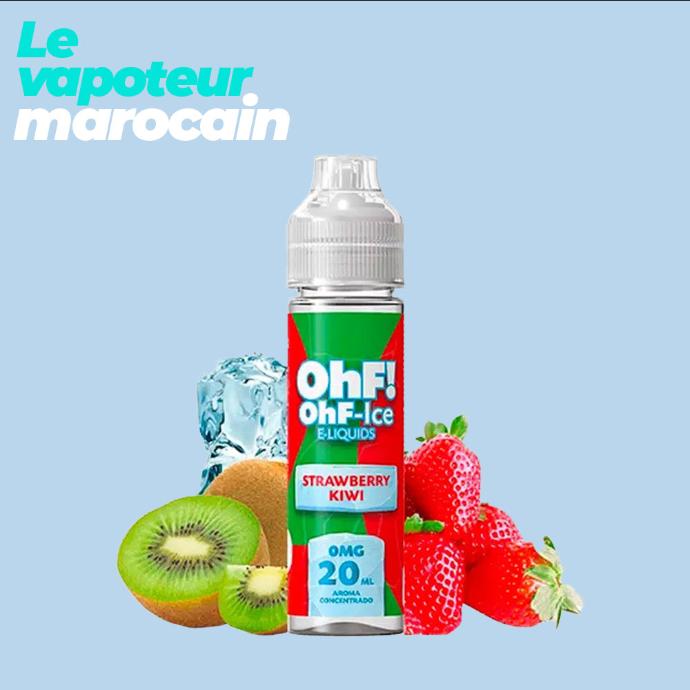 STRAWBERRY KIWI 20ML 0MG LONGFILL - OHF ICE