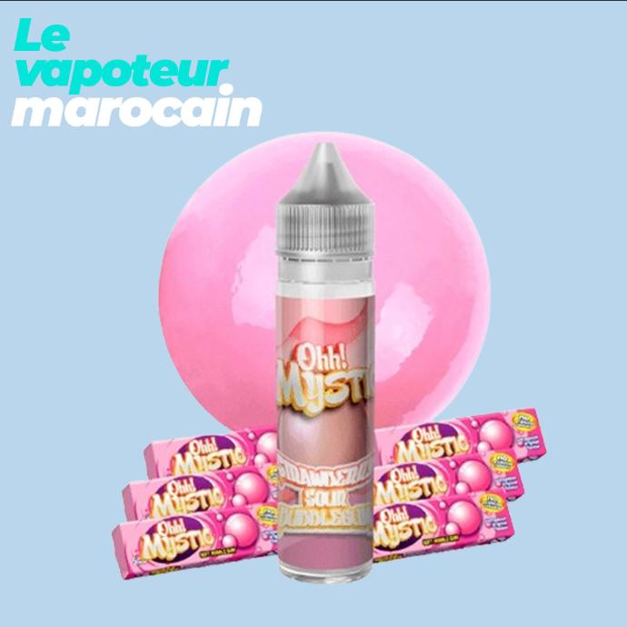 [LIQ/OHH-SSB-50ML] STRAWBERRY SOUR BUBBLEGUM 50ML 0MG - OHH MIST