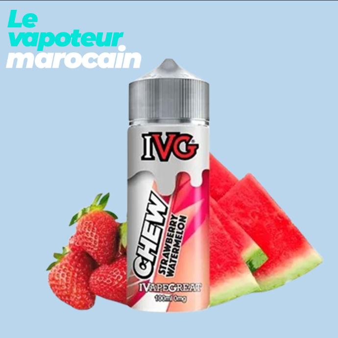 [LIQ/IVG-STW-100ML] STRAWBERRY WATERMELON 100ML 0MG - IVG