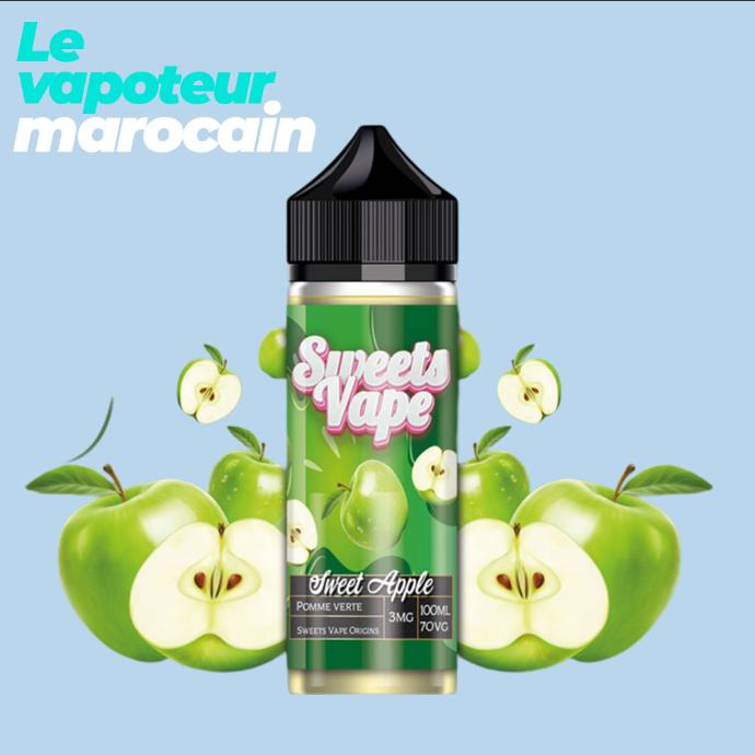 [LIQ/SWV-SWA-100ML] SWEET APPLE 100ML - SWEETS VAPE