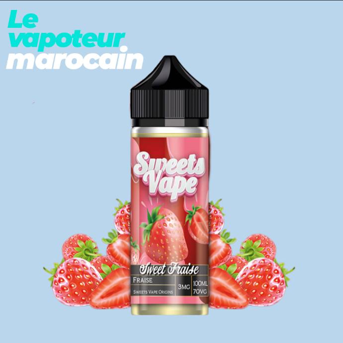[LIQ/SWV-SWF-100ML] SWEET FRAISE 100ML - SWEETS VAPE