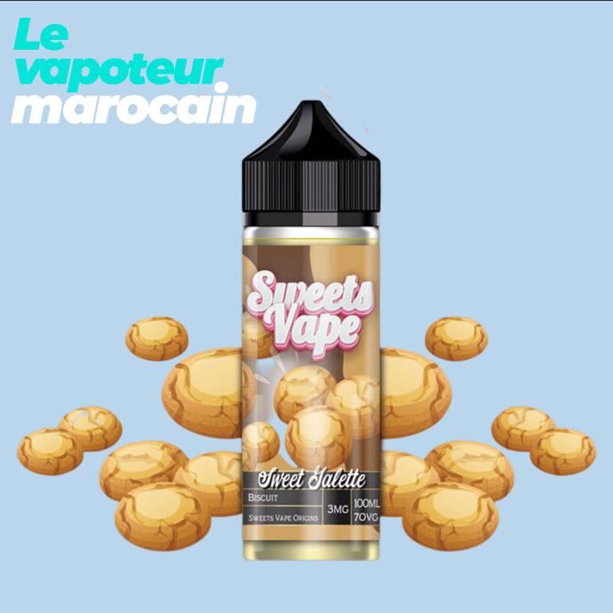 [LIQ/SWV-SWG-100ML] SWEET GALETTE 100ML - SWEETS VAPE