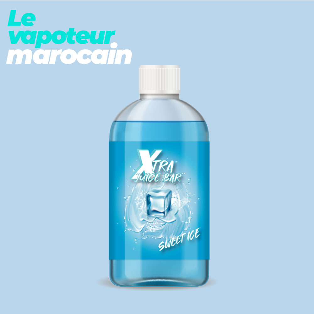 [LIQ/XJB-21-1L] SWEET ICE 1L 0MG - XTRA JUICE BAR