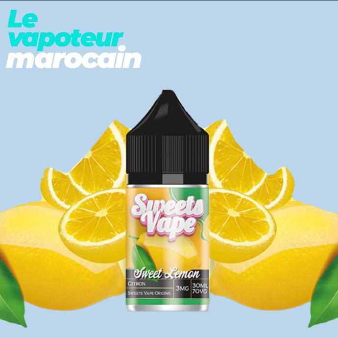 SWEET LEMON 30ML - SWEETS VAPE