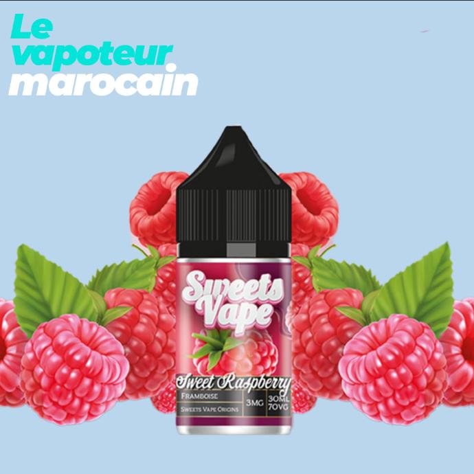 SWEET RASPBERRY 30ML - SWEETS VAPE