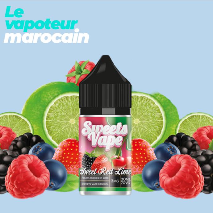 SWEET RED LIME 30ML - SWEETS VAPE