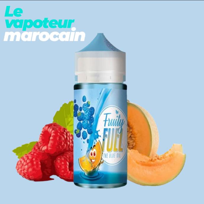 [LIQ/FUE-BLO-100ML] THE BLUE OIL 100ML 0MG - FRUITY FUEL