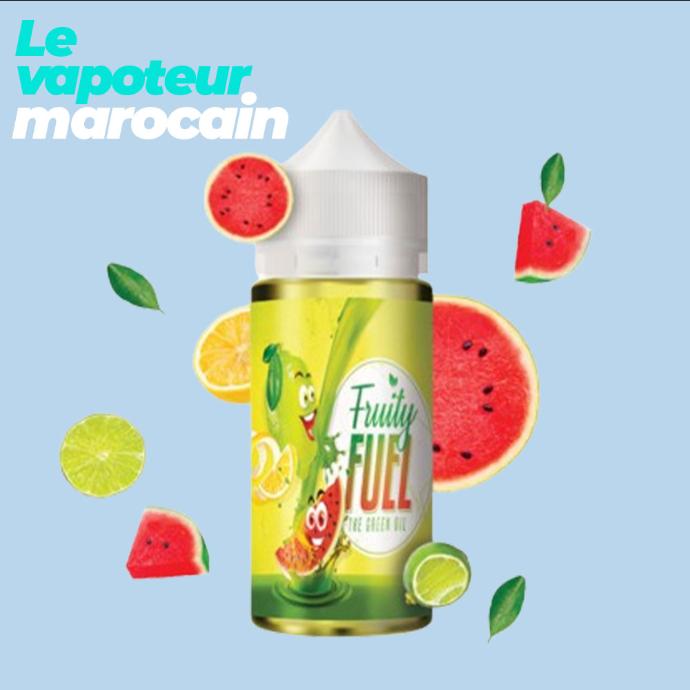 [LIQ/FUE-TGO-100ML] THE GREEN OIL 100ML 0MG - FRUITY FUEL